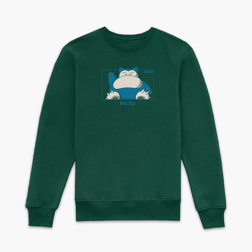 Pokémon Snorlax Sweatshirt - Green - S Afbeelding 1
