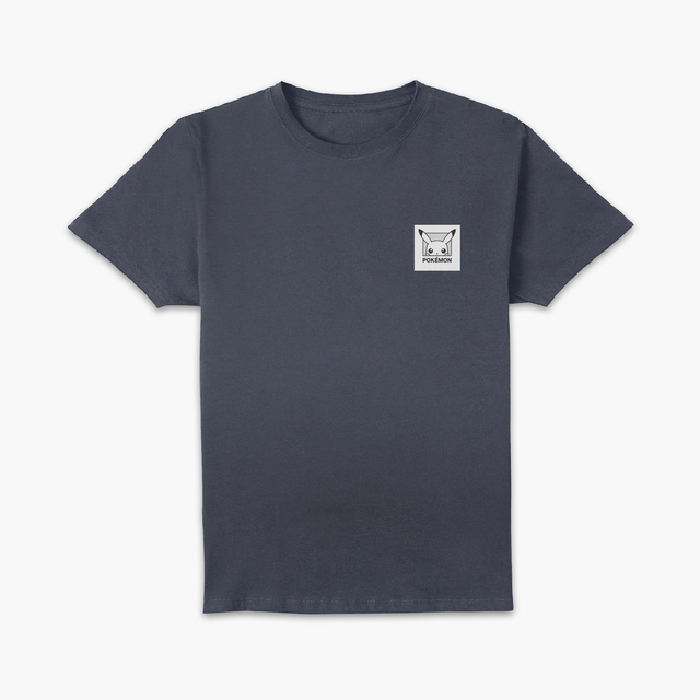 Pokémon Pikachu Patch Unisex T-Shirt - Navy