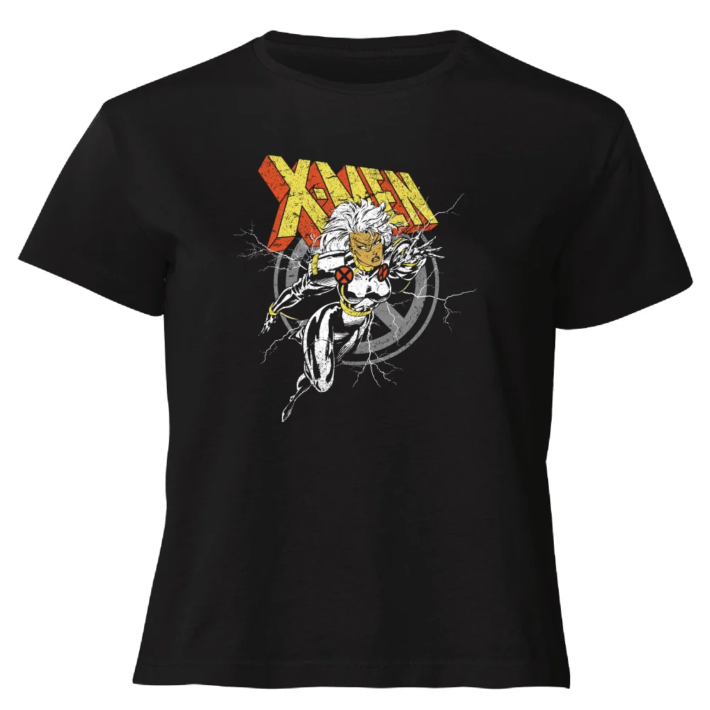 X-Men Storm Women's Cropped T-Shirt - Black - XS Afbeelding 1
