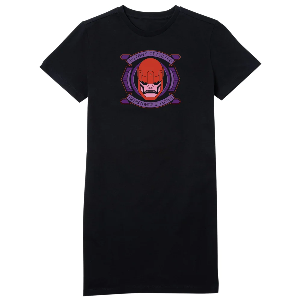 X-Men Sentinel Attack Women's T-Shirt Dress - Black - L Afbeelding 1
