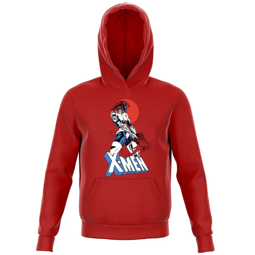 X-Men Mystique Kids' Hoodie - Red - 98/104 (3-4 jaar) Afbeelding 1