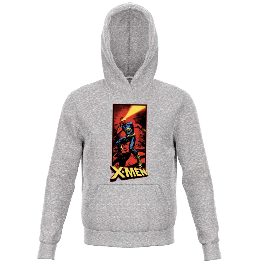 X-Men Cyclops Energy Beam Kids' Hoodie - Grey - 98/104 (3-4 jaar) Afbeelding 1