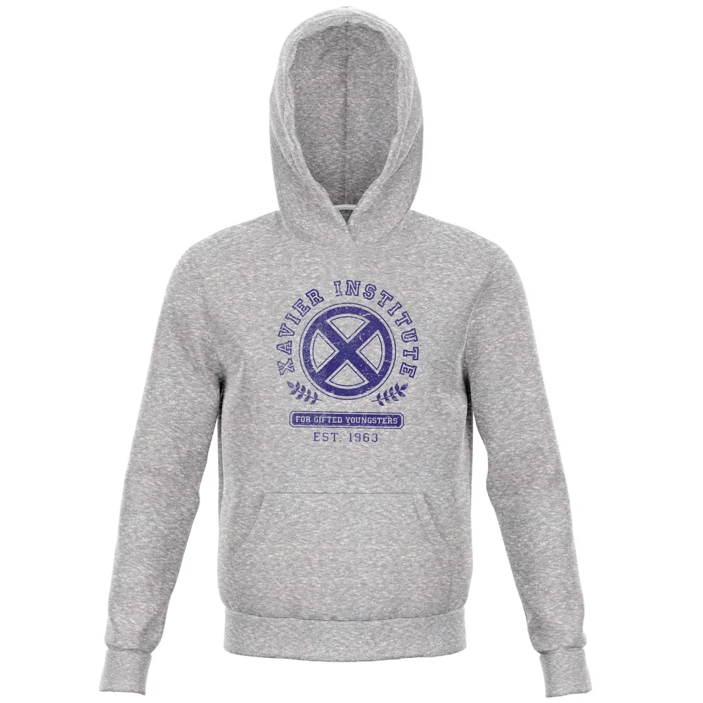 X-Men Xavier Institute For Gifted Youngsters Kids' Hoodie - Grey - 98/104 (3-4 jaar) Afbeelding 1