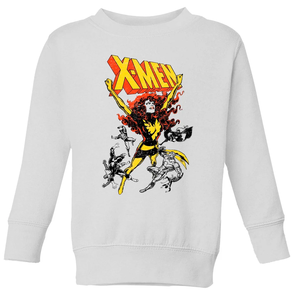 X-Men Rise Of The Phoenix Kids' Sweatshirt - White - 98/104 (3-4 jaar) Afbeelding 1