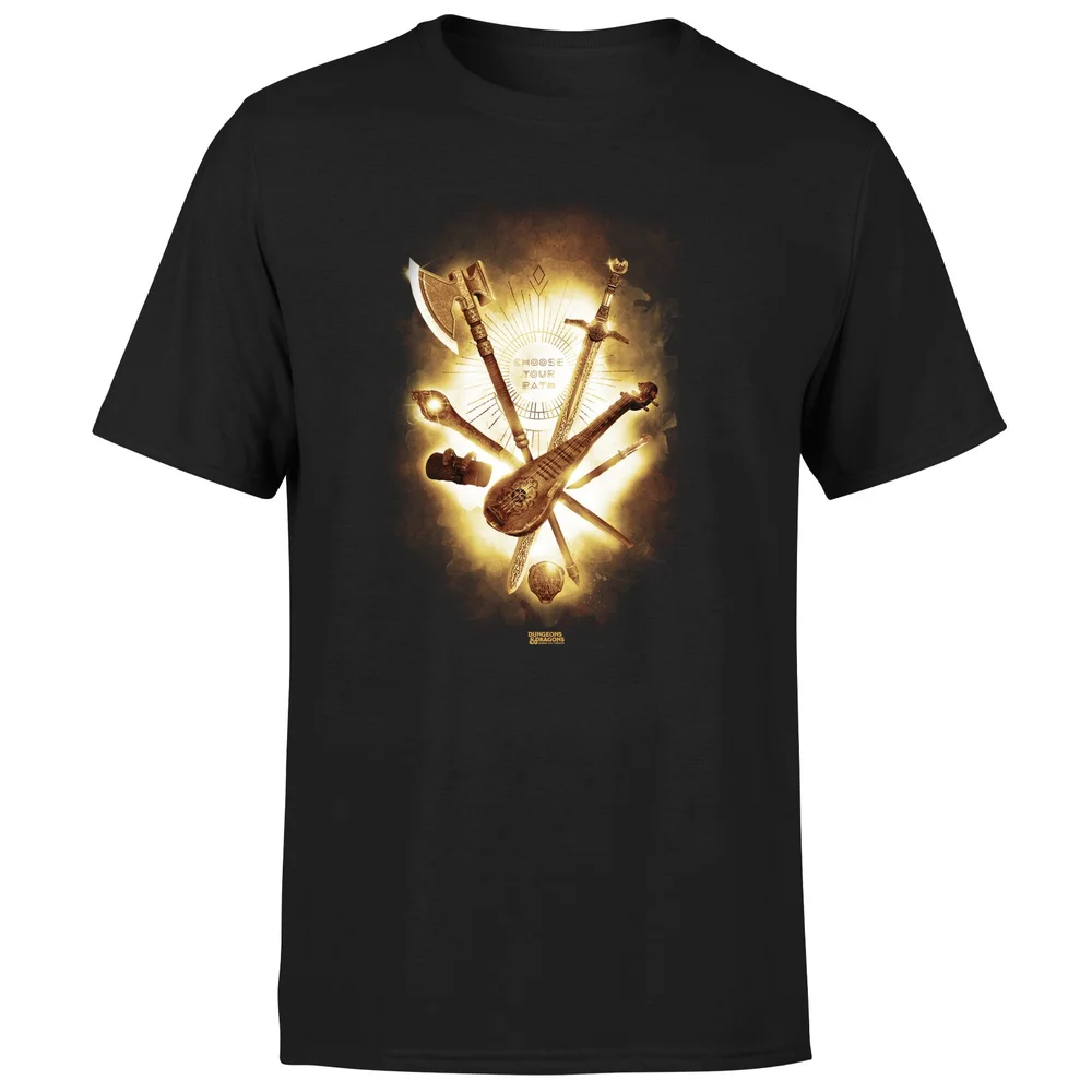 Dungeons & Dragons Choose Your Path Men's T-Shirt - Black - S Afbeelding 1