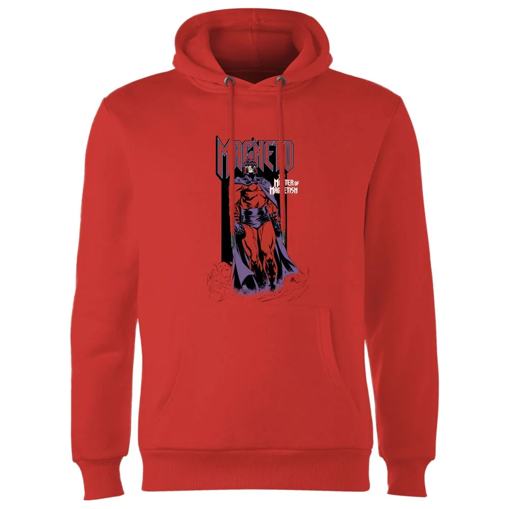 X-Men Magneto Master Of Magnetism Hoodie - Red - S - Rood Afbeelding 1