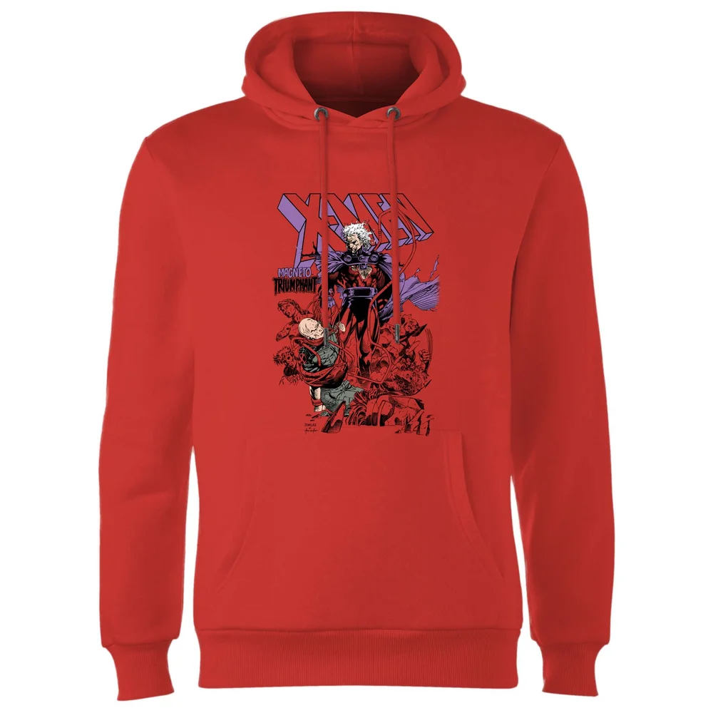 X-Men Magneto Triumphant Hoodie - Red - S - Rood Afbeelding 1