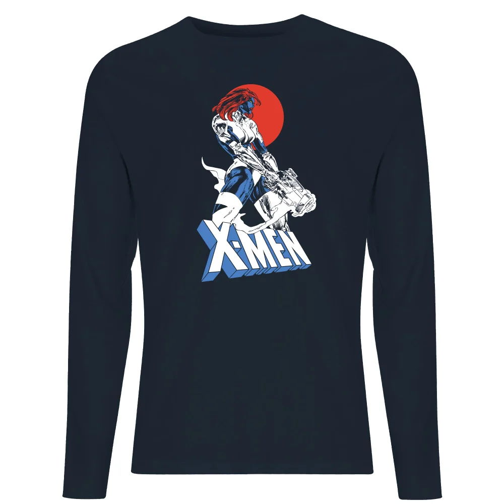 X-Men Mystique Long Sleeve T-Shirt - Navy - S Afbeelding 1