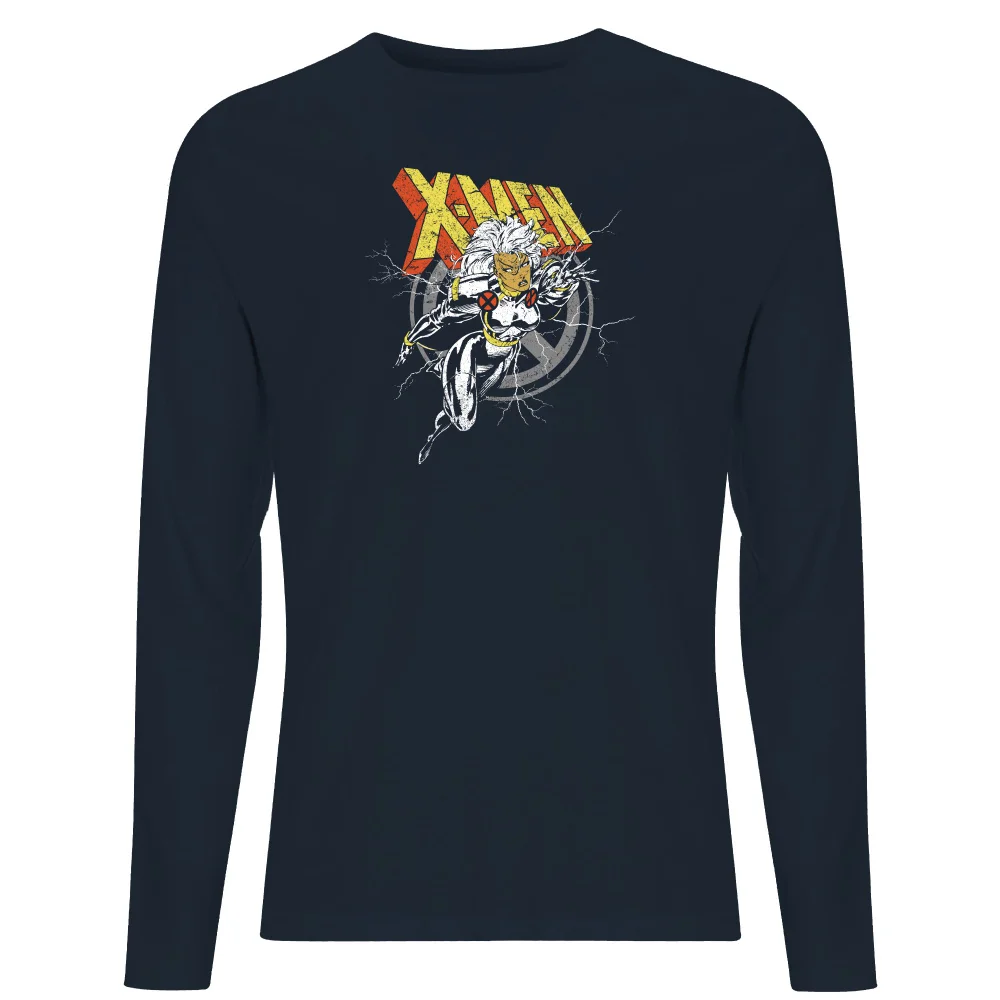 X-Men Storm Long Sleeve T-Shirt - Navy - S Afbeelding 1