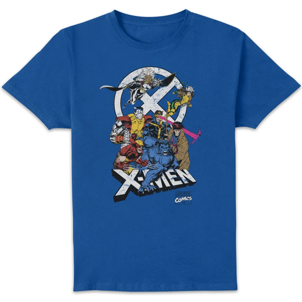 X-Men Super Team T-Shirt - Blue - S Afbeelding 1