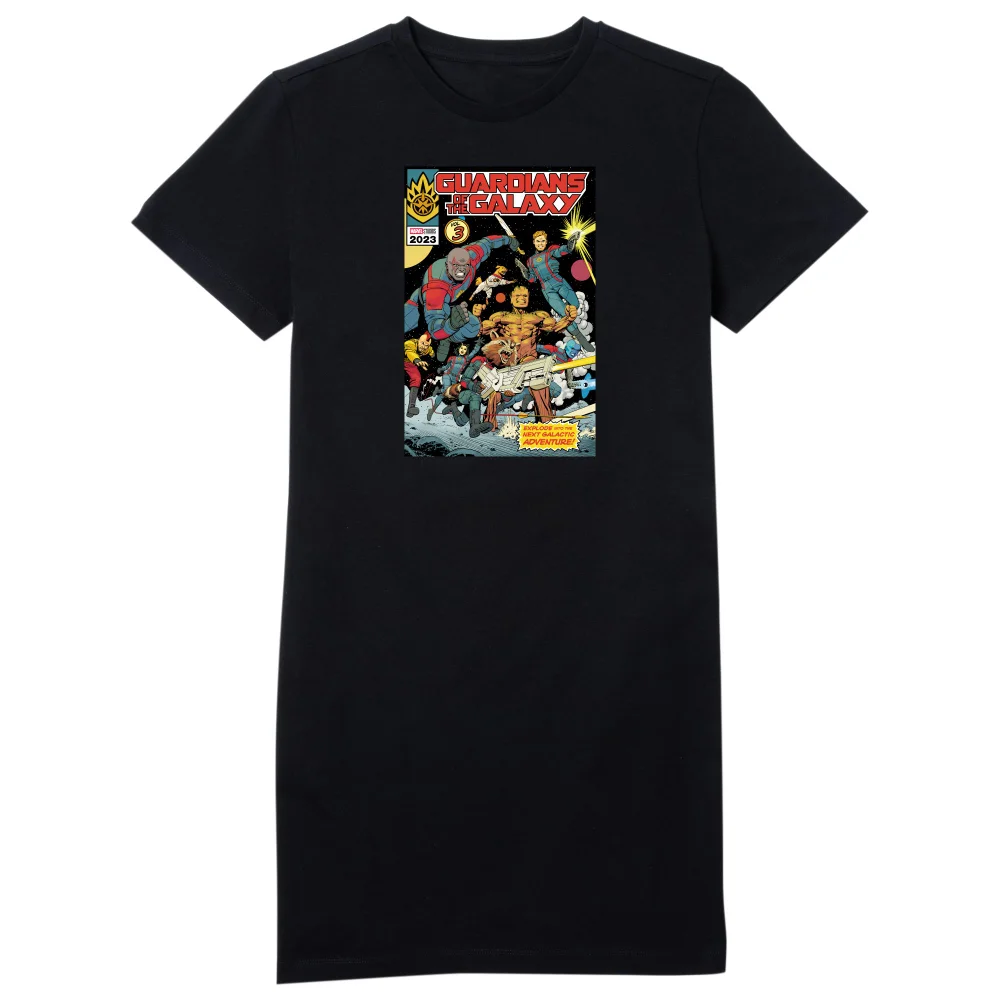 Guardians of the Galaxy The Next Galactic Adventure Women's T-Shirt Dress - Black - L Afbeelding 1