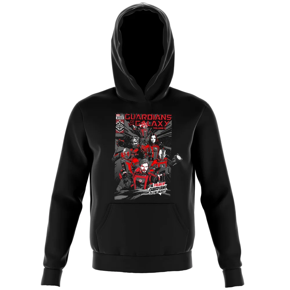 Guardians of the Galaxy The Freakin' Comic Book Cover Kids' Hoodie - Black - 98/104 (3-4 jaar) Afbeelding 1