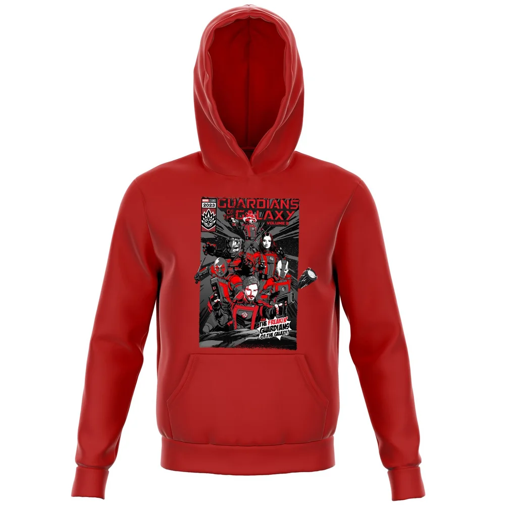 Guardians of the Galaxy The Freakin' Comic Book Cover Kids' Hoodie - Red - 98/104 (3-4 jaar) Afbeelding 1