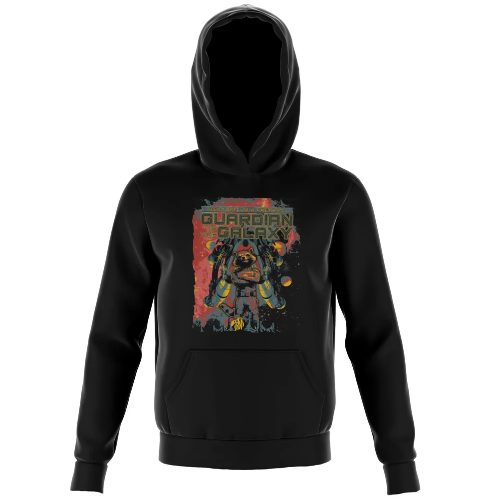 Guardians of the Galaxy I'm A Freakin' Guardian Of The Galaxy Kids' Hoodie - Black - 98/104 (3-4 jaar) Afbeelding 1