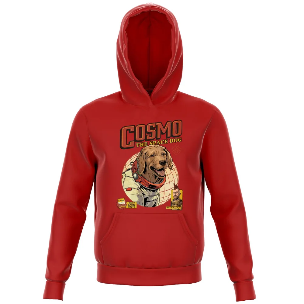 Guardians of the Galaxy Cosmo The Space Dog Kids' Hoodie - Red - 98/104 (3-4 jaar) Afbeelding 1