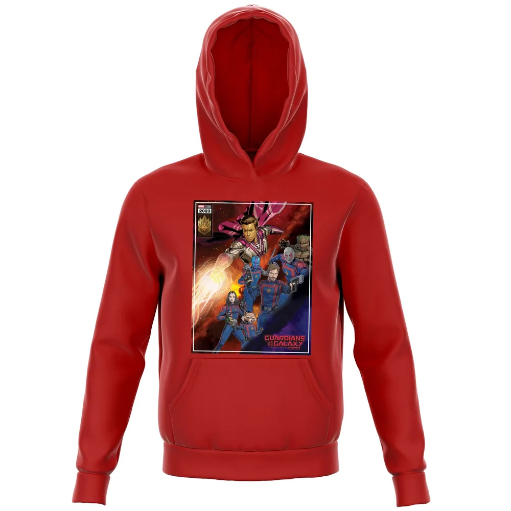 Guardians of the Galaxy Adam Warlock Comic Kids' Hoodie - Red - 98/104 (3-4 jaar) Afbeelding 1
