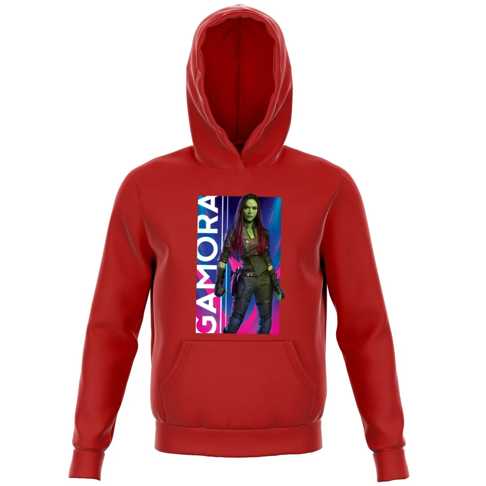 Guardians of the Galaxy Gamora Kids' Hoodie - Red - 98/104 (3-4 jaar) Afbeelding 1