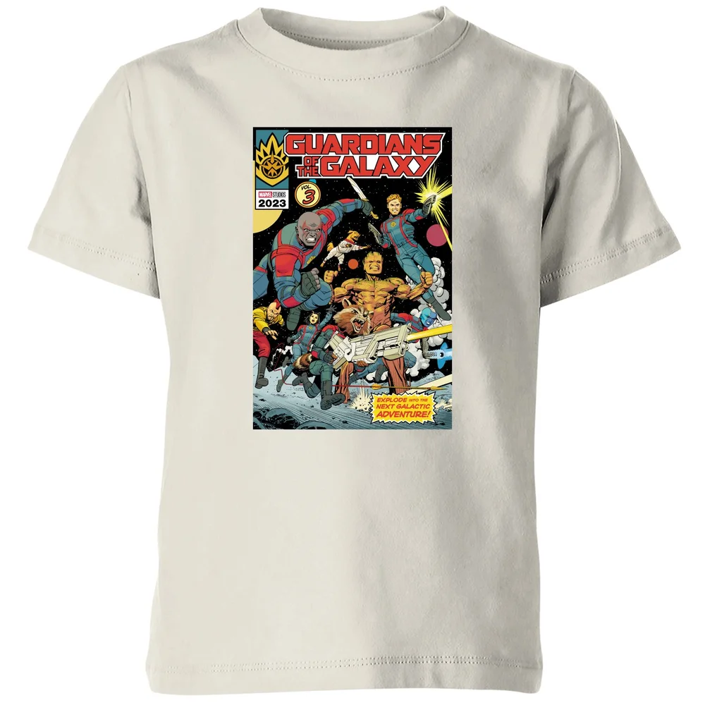 Guardians of the Galaxy The Next Galactic Adventure Kids' T-Shirt - Cream - 98/104 (3-4 jaar) Afbeelding 1