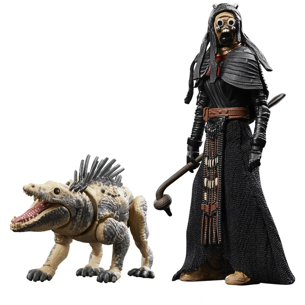 Hasbro Star Wars The Vintage Collection Tusken Warrior & Massiff Action Figures 2-Pack Afbeelding 1