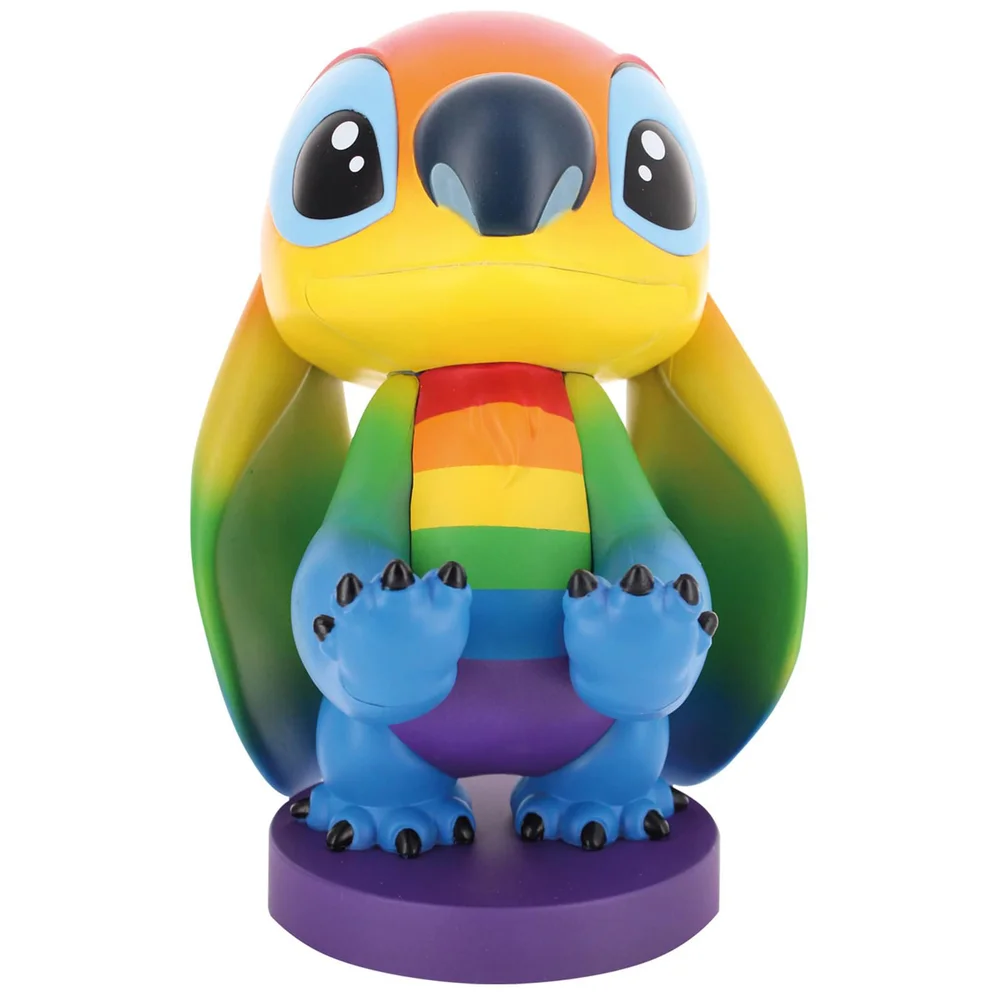 Cable Guys Lilo & Stitch Rainbow Stitch Controller and Smartphone Holder Afbeelding 1