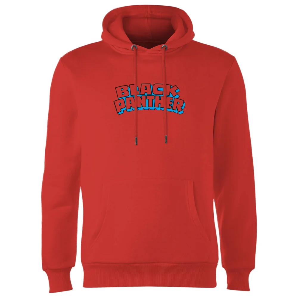 Avengers Black Panther Comics Logo Hoodie - Red - S - Rood Afbeelding 1