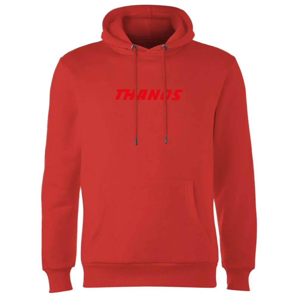 Avengers Thanos Comics Logo Hoodie - Red - S - Rood Afbeelding 1