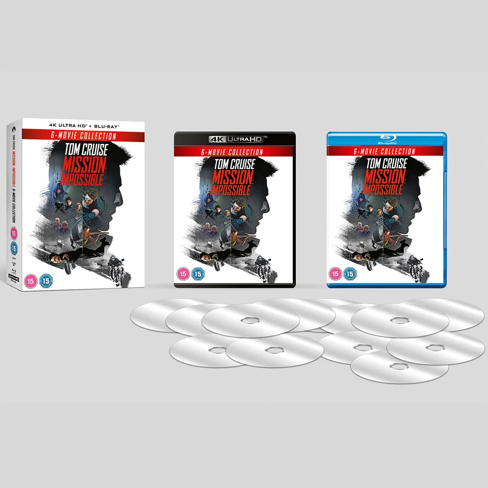 Mission: Impossible 6-Movie Collection 4K Ultra HD Afbeelding 1
