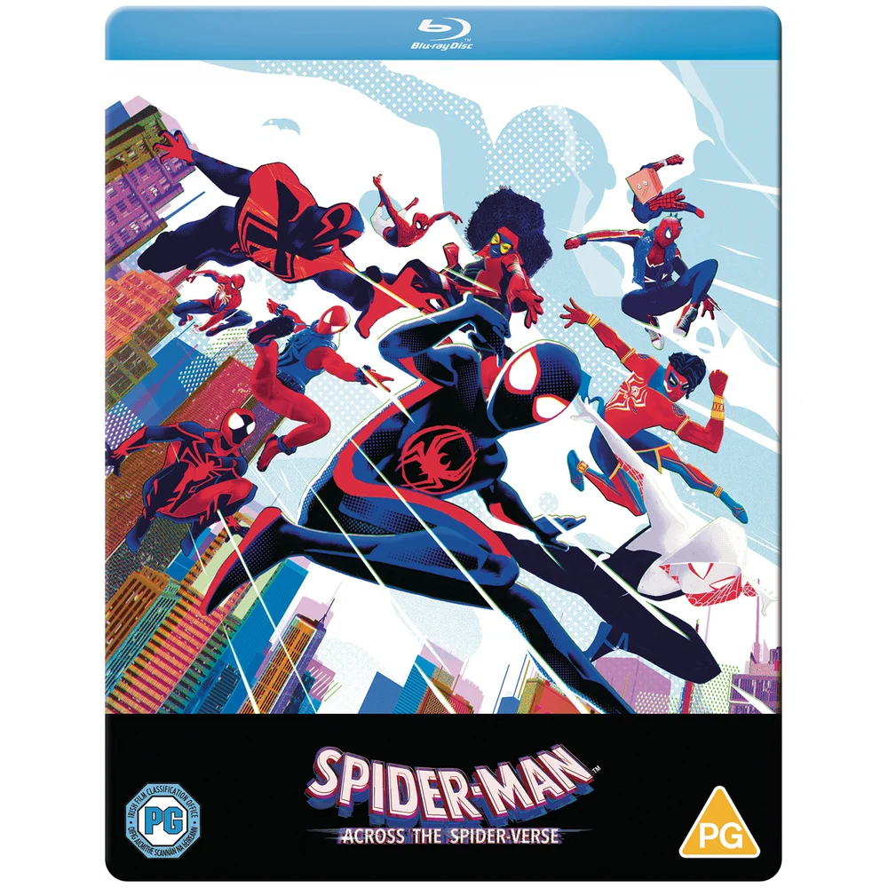 Spider-Man: Across The Spider-Verse Blu-ray Steelbook Afbeelding 1