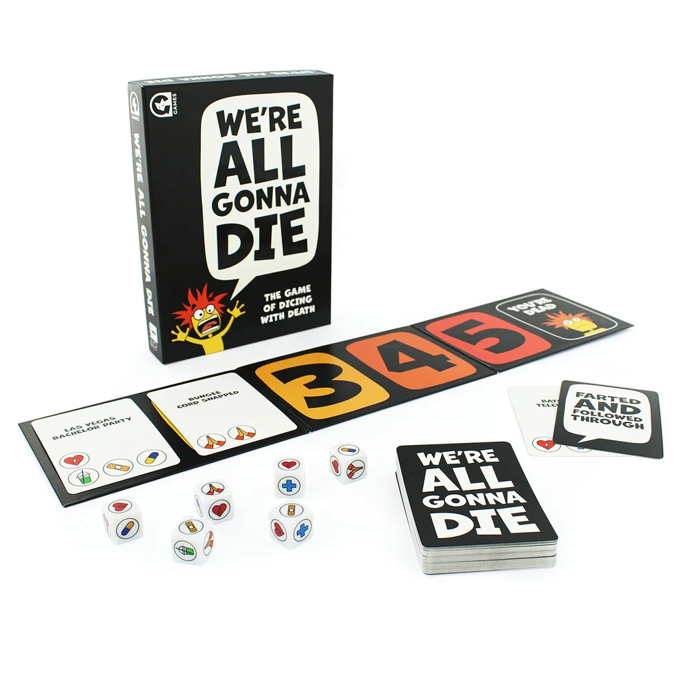 We're All Going to Die Card Game Afbeelding 1