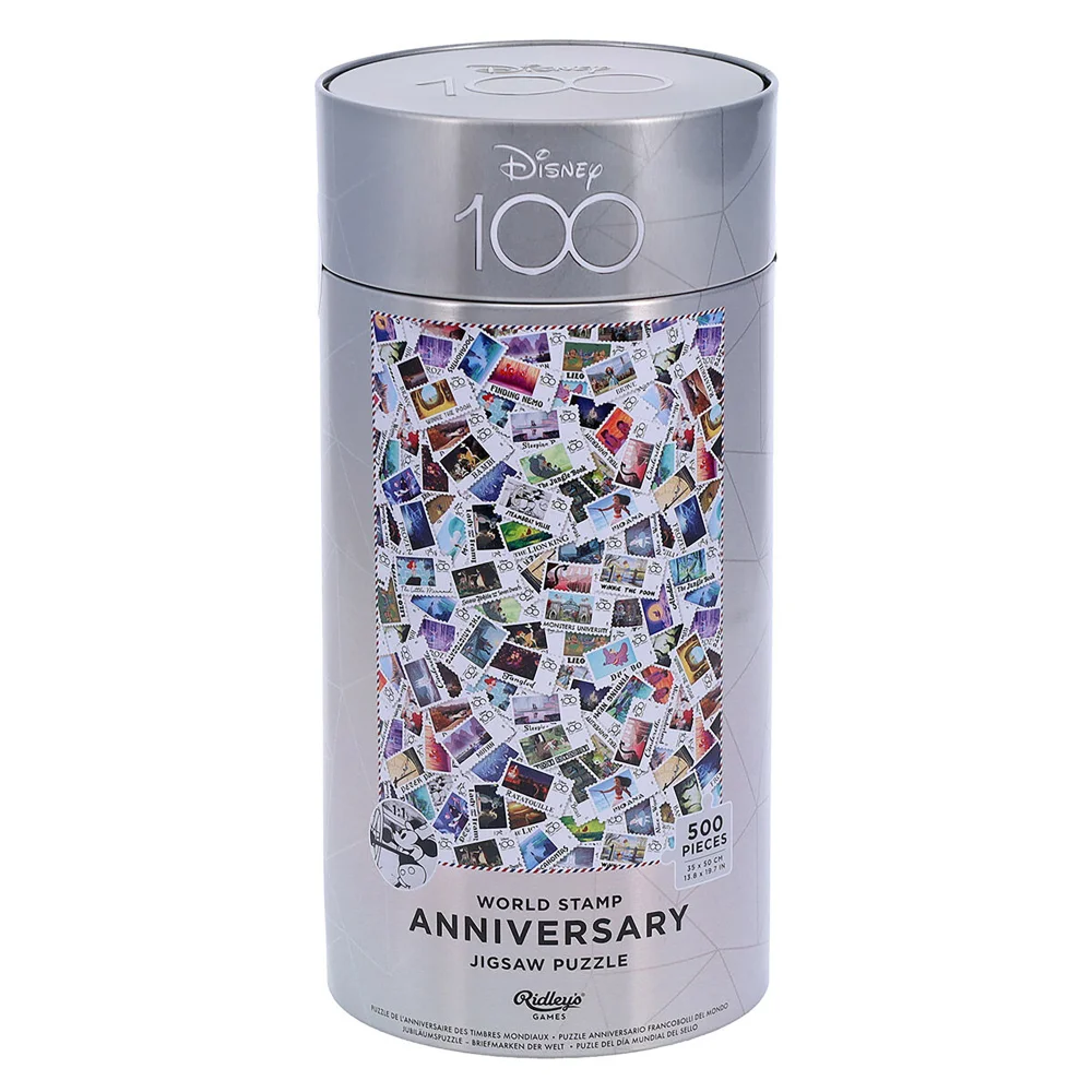 Disney 100 - World Stamp Anniversary Jigsaw Puzzle Afbeelding 1