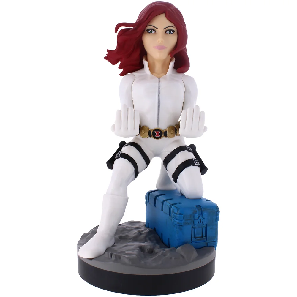 Cable Guys Marvel Avengers Black Widow White Suit Afbeelding 1