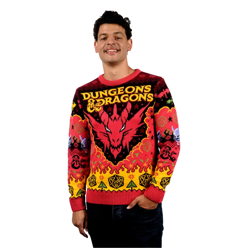 Dungeons & Dragons: Fantastic Creatures Christmas Jumper - XXXL Afbeelding 1
