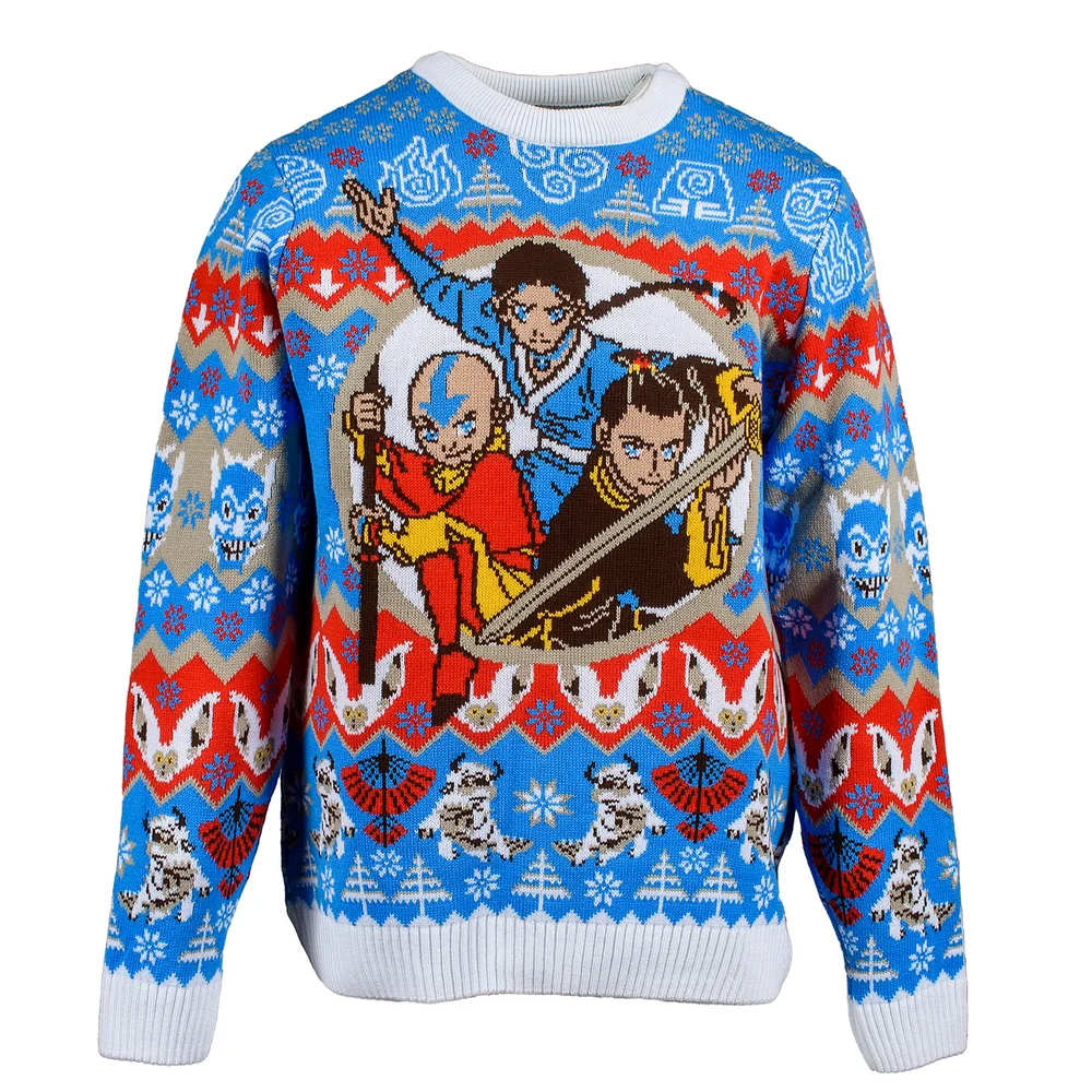 Avatar: The Last Airbender Christmas Jumper - L Afbeelding 1