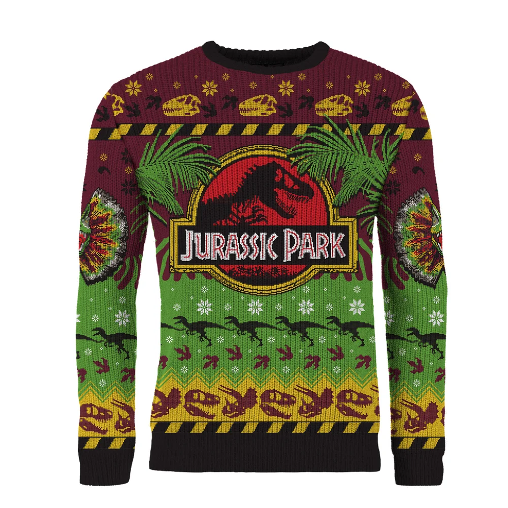 Jurassic Park: 2023 Christmas Jumper - XS Afbeelding 1