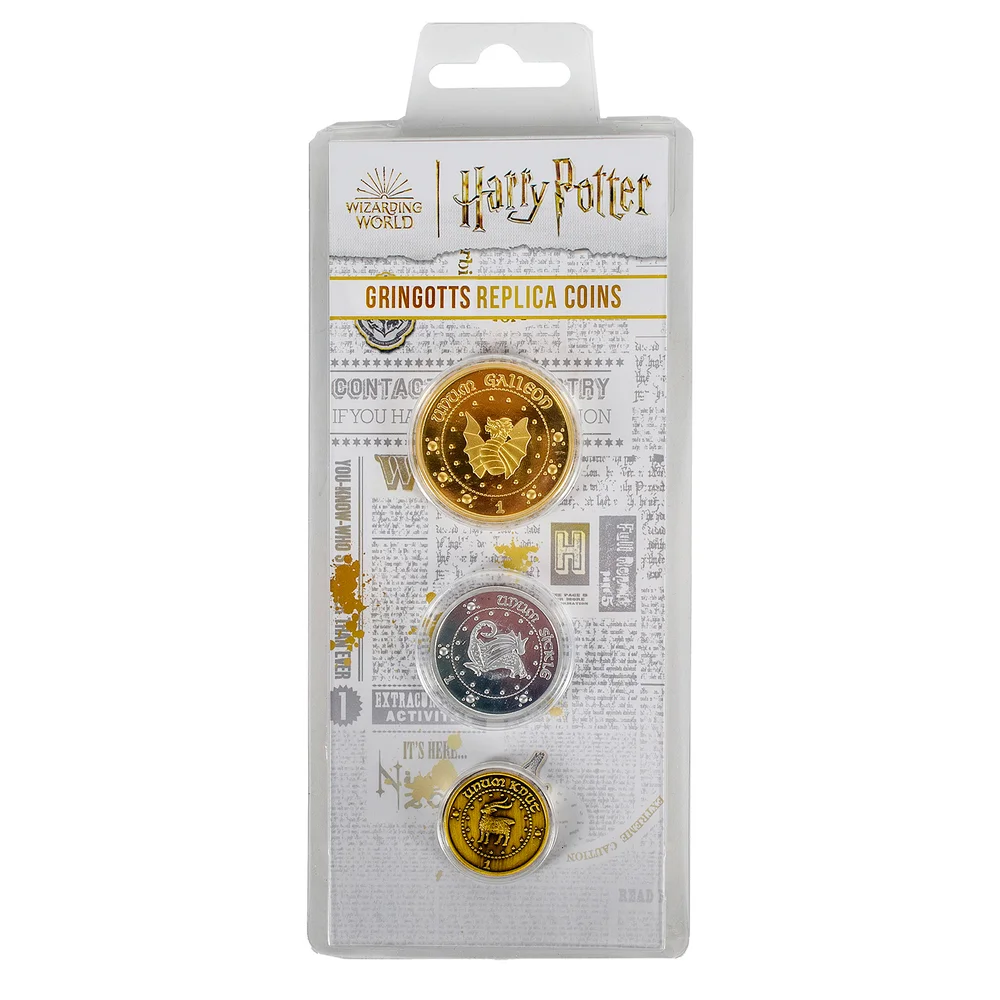 Harry Potter: Gringotts Coin Replica Collection Afbeelding 1