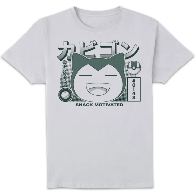 Pokémon Snorlax I'm Hungry T-Shirt - White