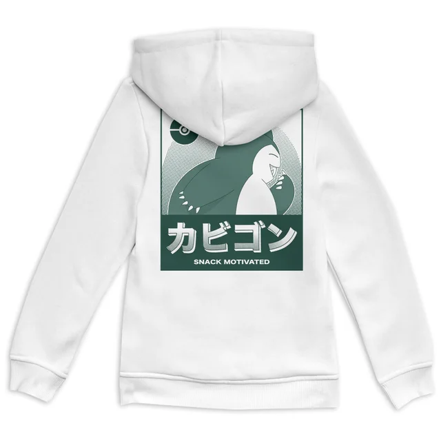 Pokémon Snorlax Kids' Hoodie - White