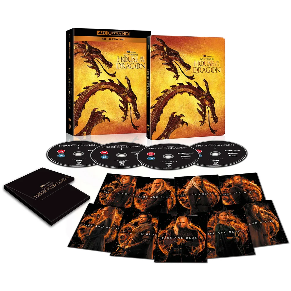 House of the Dragon: Season 1 4K Ultra HD Steelbook Afbeelding 1