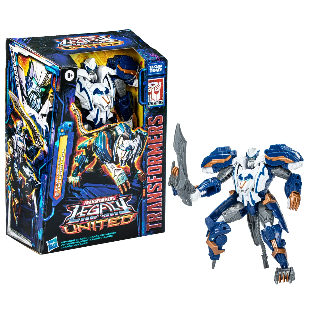 Hasbro Transformers Legacy United Voyager Class Prime Universe Thundertron Afbeelding 1