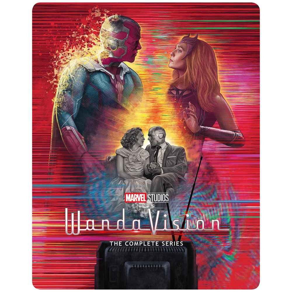 Wandavision Season 1 4K Ultra HD SteelBook Includes Artcards (Disney+ Original) Afbeelding 1