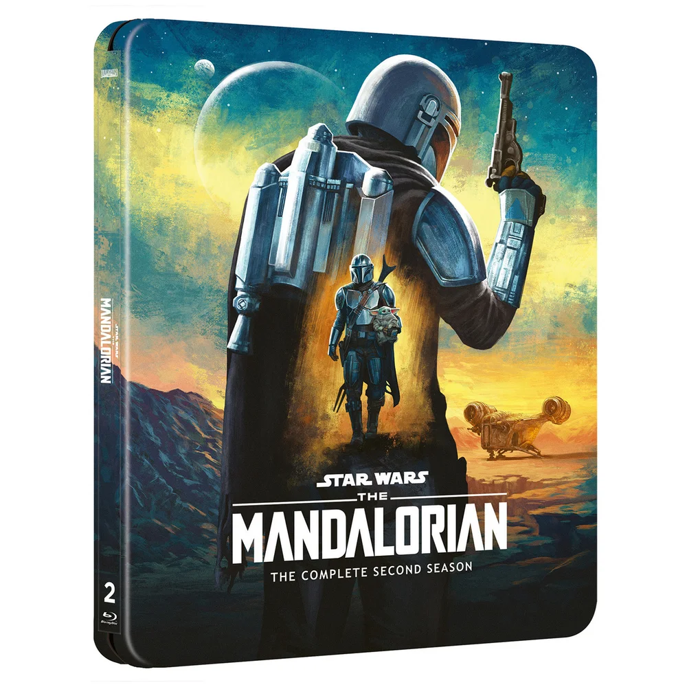 Mandalorian Season 2 4K Ultra HD SteelBook Includes Artcards (Disney+ Original) Afbeelding 1