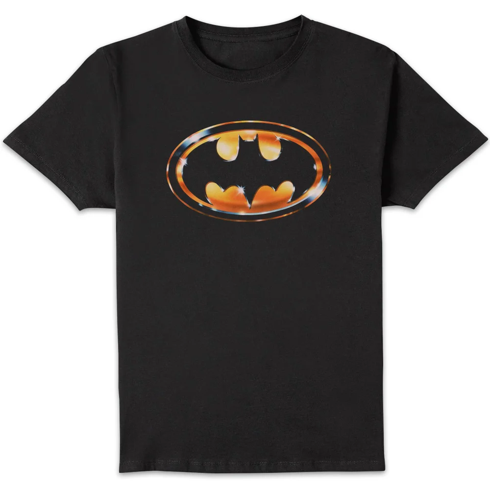 BATMAN Bat Logo Unisex T-Shirt - Black - S - Zwart Afbeelding 1