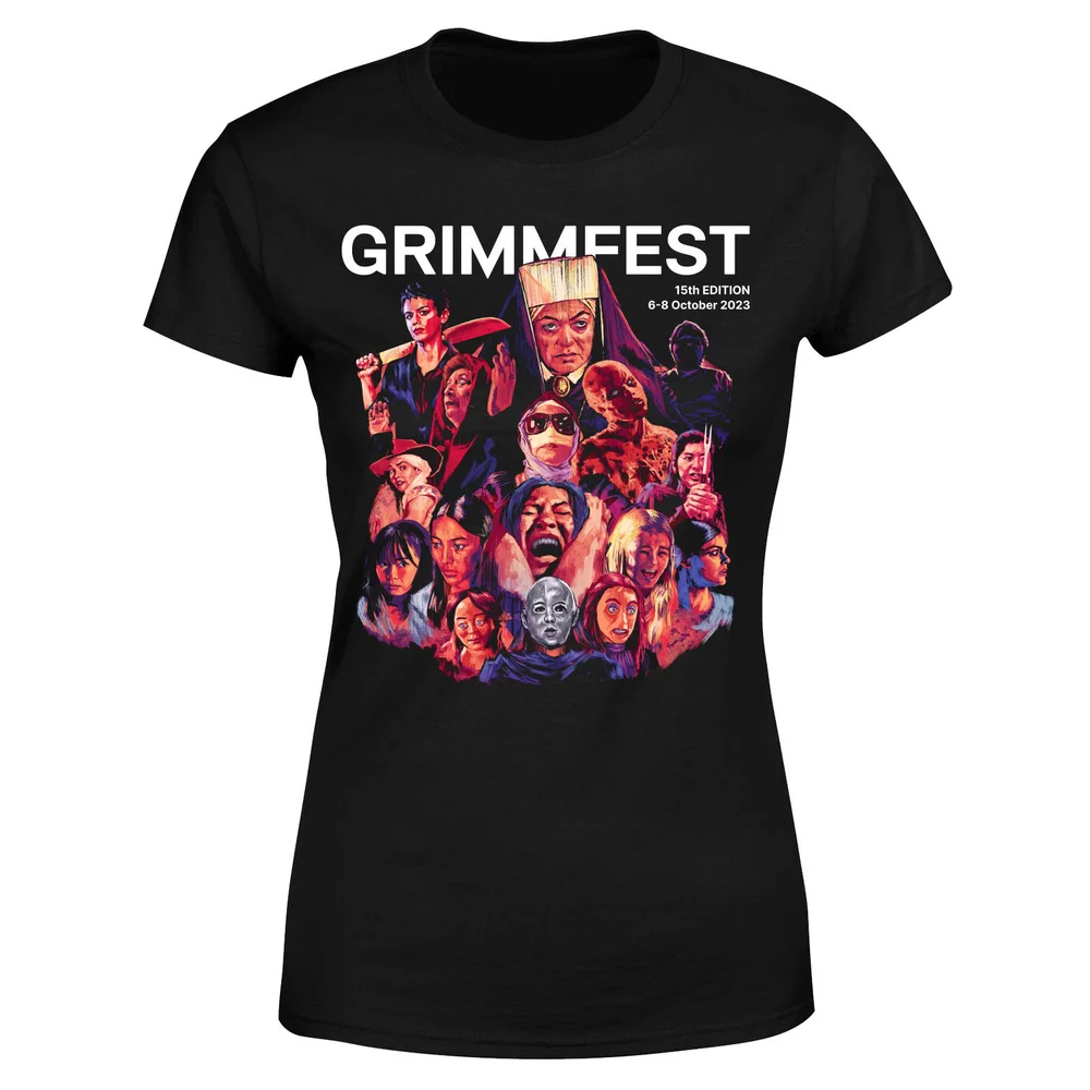 GRIMMFEST 2023 Women's T-Shirt - Black - XS - Zwart Afbeelding 1