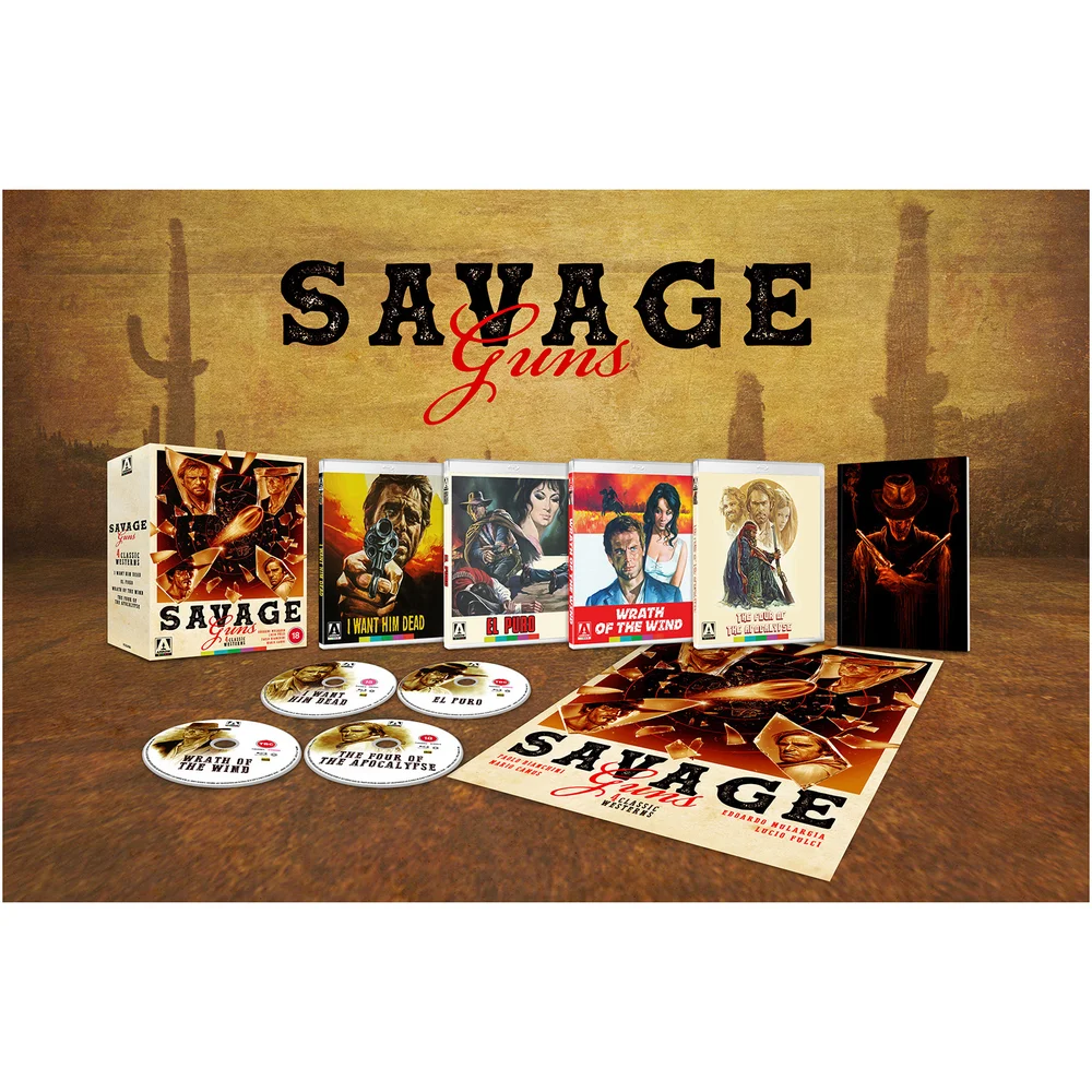 Savage Guns: Four Classic Westerns Vol 3 - Limited Edition Afbeelding 1