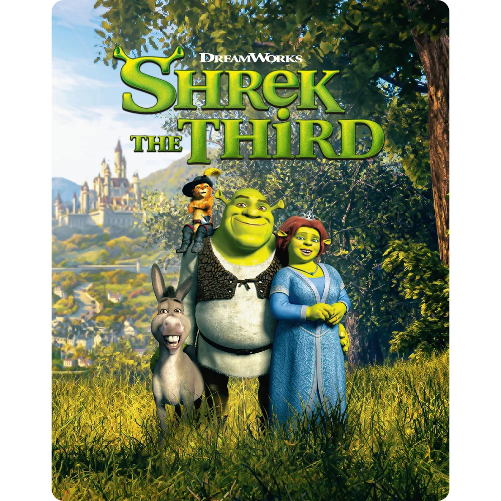 Shrek the Third Limited Edition 4K Ultra HD Steelbook Afbeelding 1