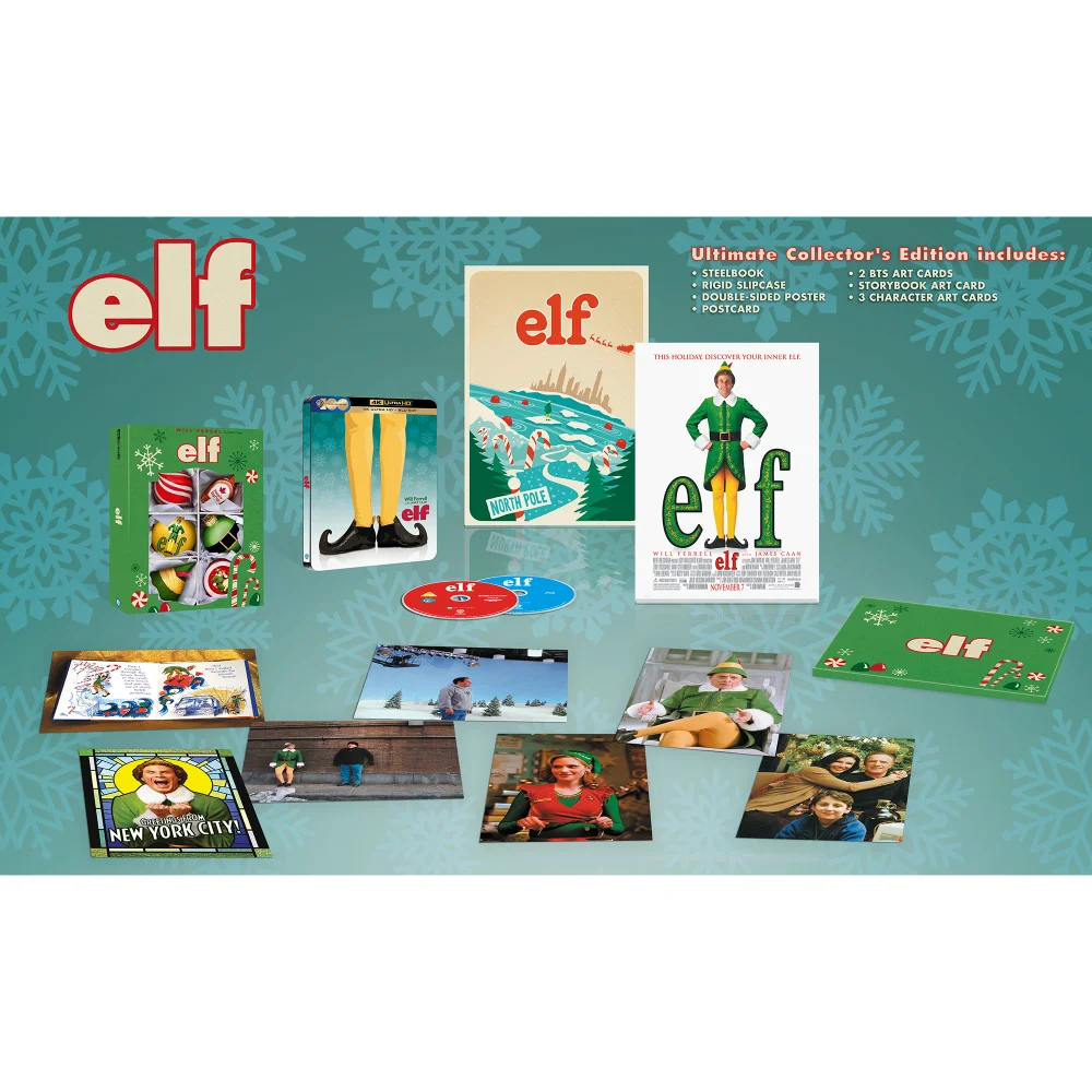 Elf 20th Anniversary Ultimate Collector's Edition 4K Ultra HD Steelbook Afbeelding 1