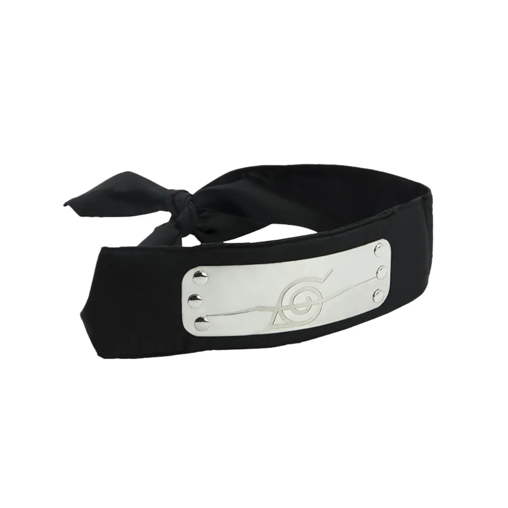Naruto Anti Konoha Replica Headband - Black Afbeelding 1