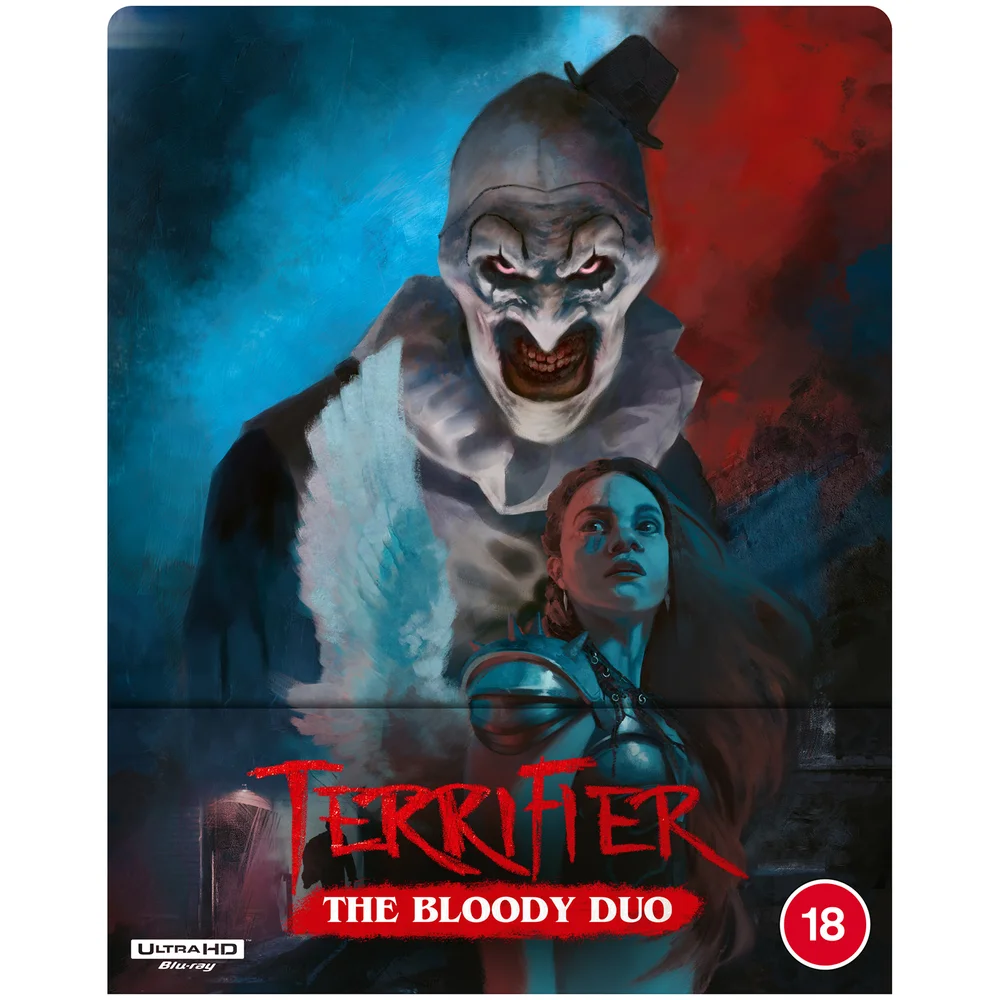 Terrifier The Bloody Duo - Limited Edition 4K Ultra HD Steelbook Afbeelding 1