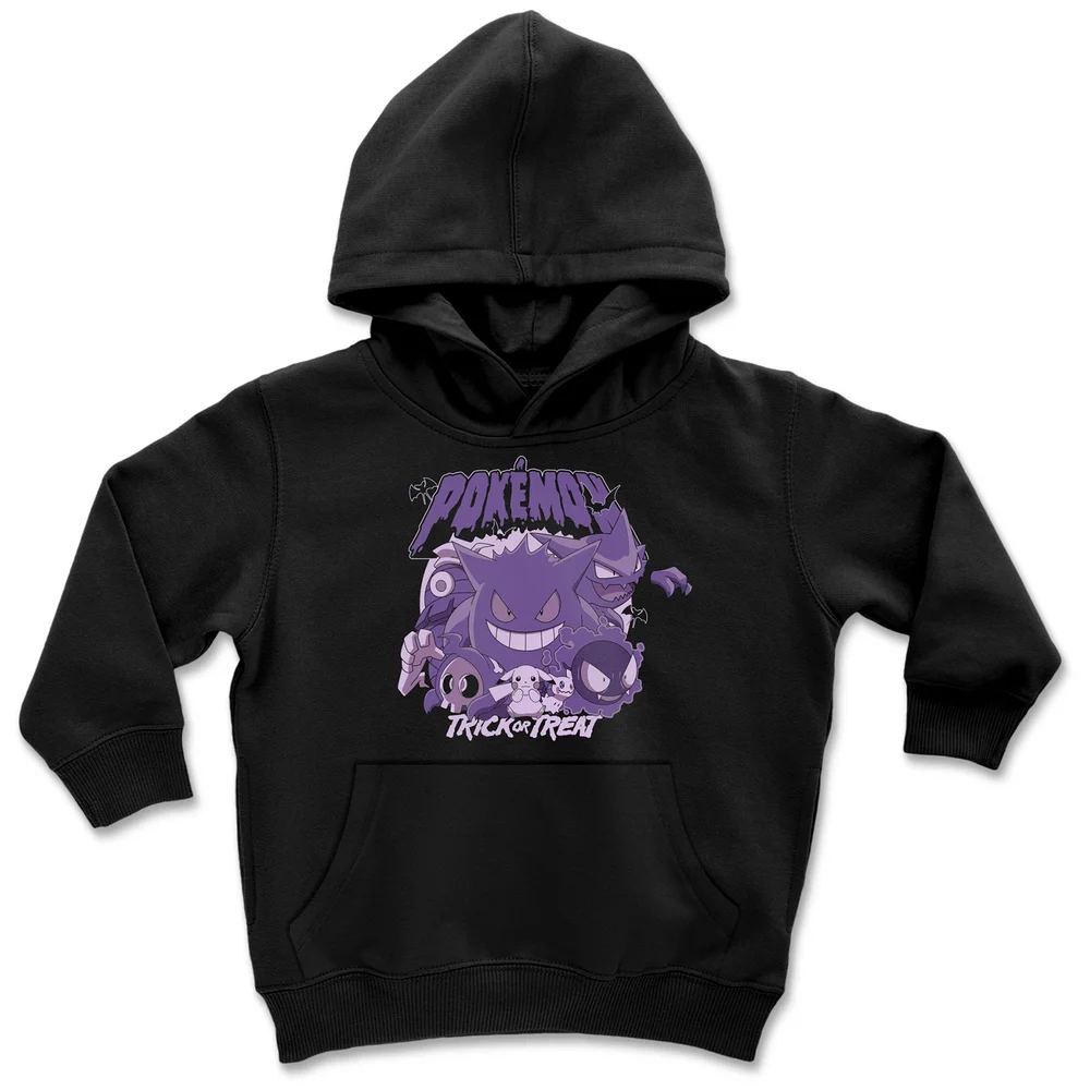 Pokémon Trick Or Treat Kids' Hoodie - Black - 122/128 (7-8 jaar) - Zwart Afbeelding 1