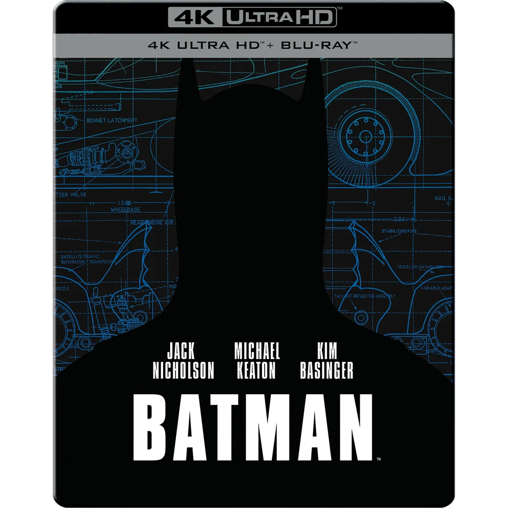 Batman Zavvi Exclusive 4K Ultra HD Steelbook Afbeelding 1